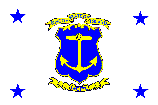[Flag of Governor of Rhode Island]