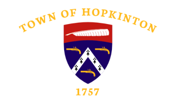 [Flag of Hopkinton, Rhode Island]