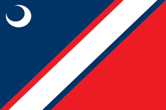 [Flag of Clinton, South Carolina]