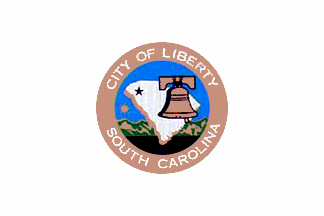 [Possible former flag of Liberty, South Carolina]