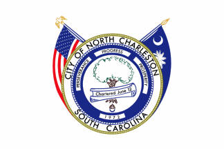 [Flag of North Charleston, South Carolina]
