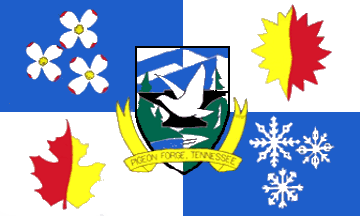 [Flag of Portland, Tennessee]