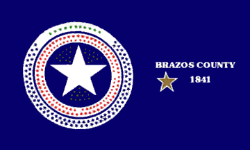 [Flag of Brazos County, Texas]