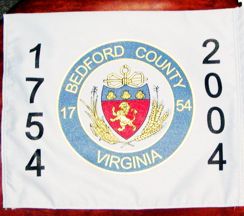 [Anniversary Flag of Bedford County, Virginia]