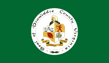 [Flag of Dinwiddie County, Virginia]