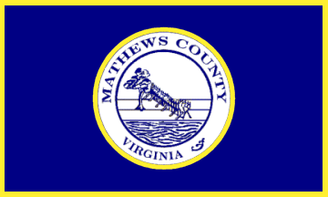 [Flag of Mathews County, Virginia]