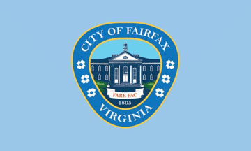 [Flag of Fairfax City, Virginia]
