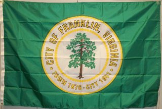 [Flag of Franklin, Virginia]