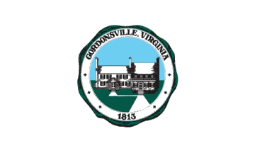 [Flag of Gordonsville, Virginia]