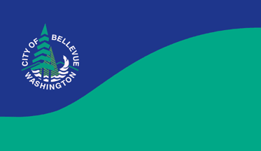 [Flag of Bellevue, Washington]