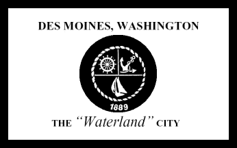 [Flag of Des Moines, Washington]