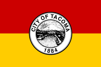 [Flag of Tacoma, Washington]