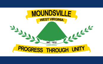 [Flag of Moundsville, West Virginia]