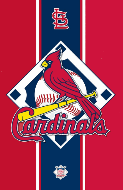 St Louis Cardinals vertical flag