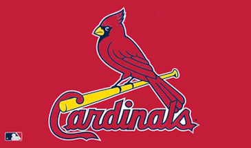 st louis cardinals flag blue