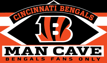 [Cincinnati Bengals 'Man Cave' flag]