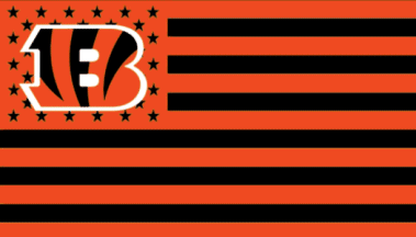 [Cincinnati Bengals allegiance flag]