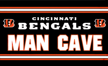 [Cincinnati Bengals 'Man Cave' flag]