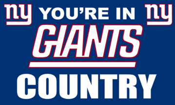 [Giants Country flag]