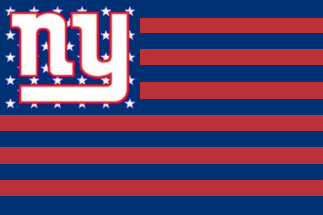 [New York Giants allegiance flag]