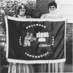 [Centennial Flag of Bellwood, North Dakota]
