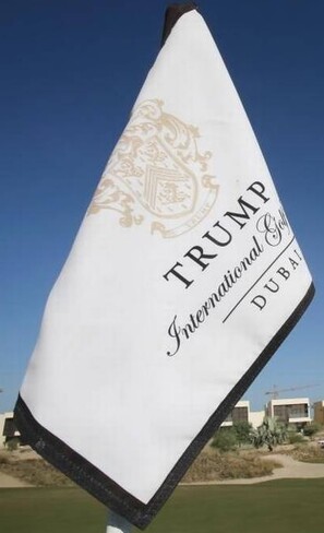 [Trump Organization flag]
