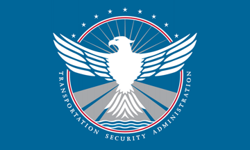 [Transportation Security Administration flag]