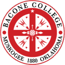 [Seal of Bacone College]