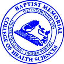 [Seal of Baptist College of Health Sciences]