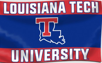 La Tech Bulldogs Flag Louisiana Tech University 3' x 5'