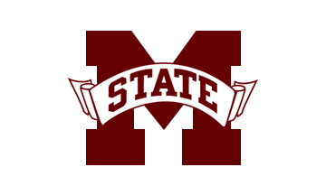 [flag of Mississippi State University]