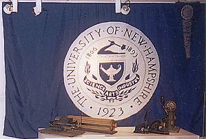 [University of New Hampshire flag]