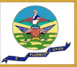 [Virginia Military Institute flag]