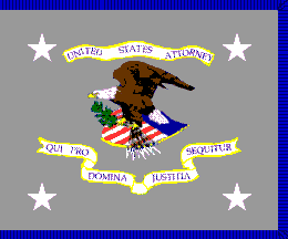[Flag of the United States Attorney General]