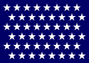 How many stars does discount an american flag have