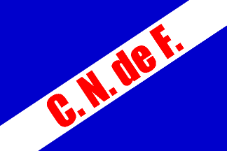 CLUB NACIONAL DE FOOTBALL - BOLSO - Montevideo - Uruguay - Soccer PENNANT