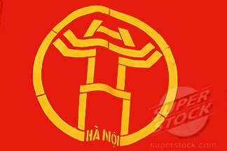 [Possible flag of Hanoi]