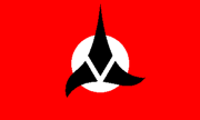 [Klingon fantasy flag]