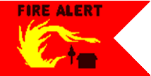 [Fire Alert Flag - Oklahoma]
