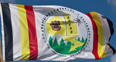 [Aboriginal Peoples Alliance (Northern Ontario) flag]