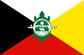 [Burt Lake Band of Ottawa and Chippewa Indians, Michigan flag]