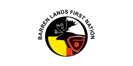 [Barren Lands First Nation flag]