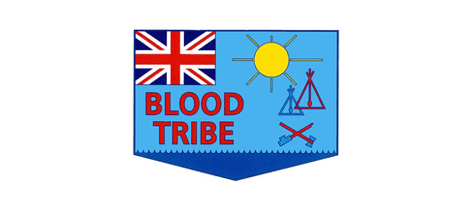 [Blood First Nation - Alberta flag]