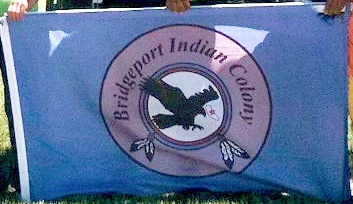 [Bridgeport Indian Colony, California (U.S.) flag]