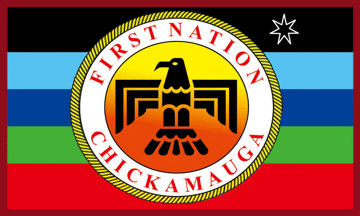 [First Nation Chickamauga flag]