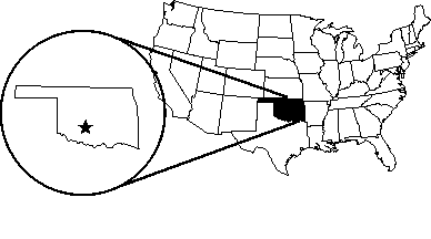 [Citizen Potawatomi - Oklahoma map]