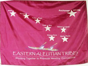 [Eastern Aleutian Tribes - Alaska flag]