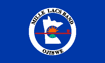 [Mille Lacs Band of Ojibwe - Minnesota flag]