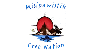 [Misipawistik Cree Nation flag]