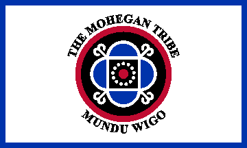 [Mohegan - Connecticut flag]